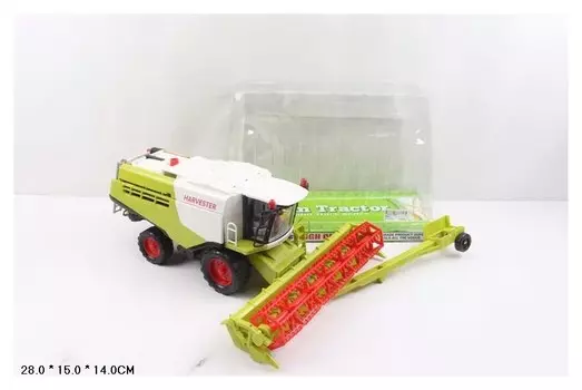 Комбайн зерноуборочный игрушечный