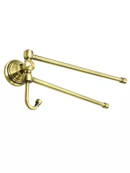 Полотенцедержатель Bath Plus Bronx gold BXG-65702A-3 тройной, бронза