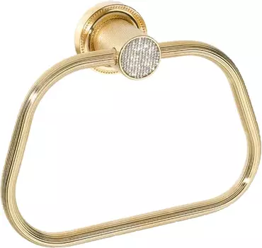 Полотенцедержатель Boheme Royal Cristal Gold 10925-G кольцо, золото