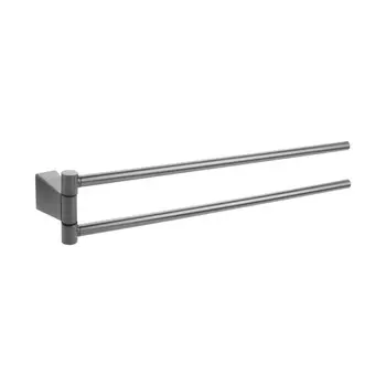 Полотенцедержатель рога 2-ой Fixsen Trend Graphite FX-98002А черный графит