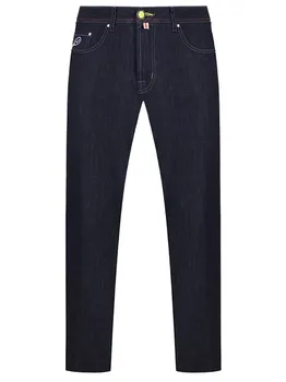 Джинсы Slim Fit хлопковые JACOB COHEN