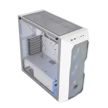 Корпус COOLERMASTER MasterBox TD500 Mesh, ATX, Midi-Tower, 2xUSB 3.0, RGB подсветка, белый, без БП (MCB-D500D-WGNN-S01)