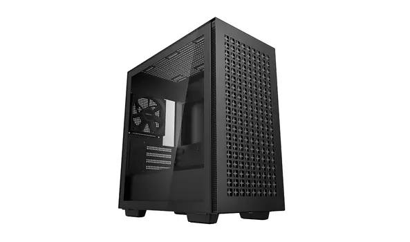 Корпус Deepcool CH370, mATX, Mini-Tower, 2xUSB 3.0, черный, без БП (R-CH370-BKNAM1-G-1)