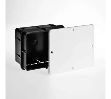 Коробка разветвительная прямоугольная 15.1 см x 12.2 см, глубина 7.3 см, скрытый монтаж, IP30, с крышкой, Ruvinil Тусо (10163)