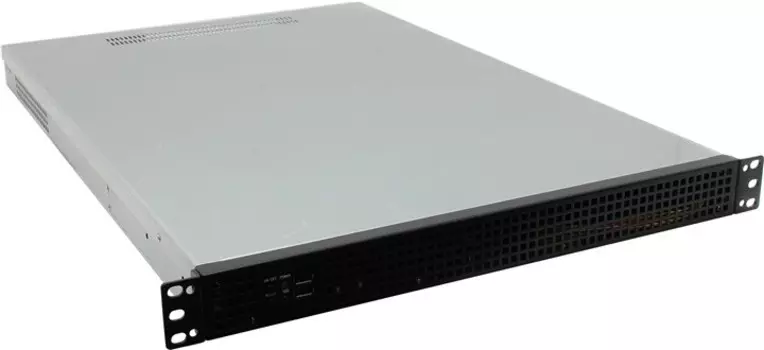 Корпус Exegate Pro 1U650-04/400ADS, E-ATX, 1U RM, 1x400 Вт, черный/серебристый (EX265508RUS)