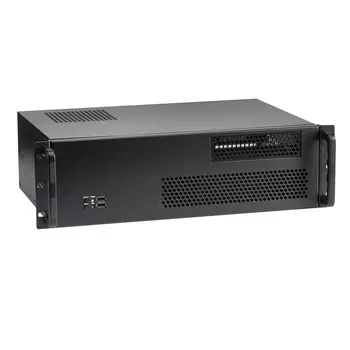 Корпус Exegate Pro 3U330-02, ATX, 3U RM, без БП, черный (EX279706RUS)