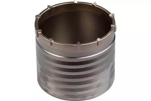 Коронка KRAFTOOL 10 см, хвостовик: конус Морзе, твердосплавная, бетон, камень, кирпич, ударная (29200-100)