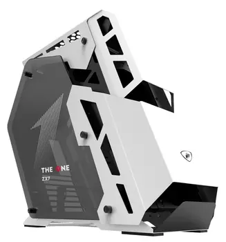 Корпус 1STPLAYER ZX7, ATX, Midi-Tower, USB 3.0, белый, без БП (FP_ZX7)