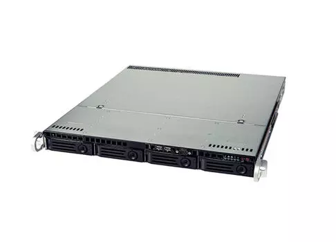 Корпус Ablecom CS-R11-19P-R400, 1U RM, 4x3.5 HS, 1x400 Вт, черный (CS-R11-19P-R400)