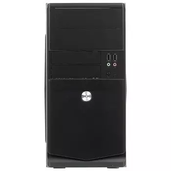 Корпус ACCORD ACC-B021, mATX, Mini-Tower, черный, без БП