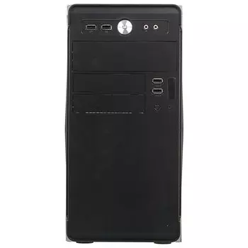 Корпус ACCORD ACC-B022, mATX, Midi-Tower, черный, без БП