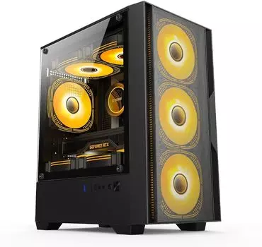 Корпус ACCORD ACC-ZCU1B, mATX, Midi-Tower, 2xUSB 3.0, USB 3.1, черный, без БП (ACC-ZCU1B)