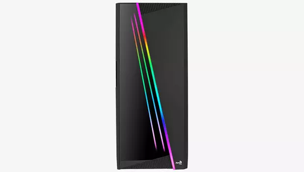 Корпус AeroCool Mirage-G-BK-v1, ATX, Midi-Tower, 2xUSB 3.0, черный, Без БП (4710562759549)
