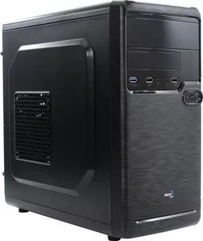 Корпус AeroCool Qs-182, mATX, Mini-Tower, черный, без БП (4713105952926)
