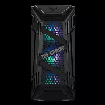 Корпус ASUS TUF GT301 Case, ATX, Midi-Tower, 2xUSB 3.2, черный, без БП (GT301/BLK/ARGB)