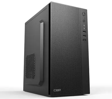 Корпус CBR MX08, mATX, Mini-Tower, черный, без БП (PCC-MATX-MX08-WPSU)