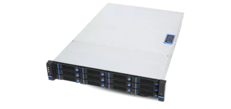 Корпус Chenbro RM23812, SSI EEB, 2U RM, 12x3.5 HS, Redundant 2x800W, черный/серебристый (RM23812H01*14309)