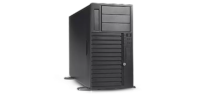 Корпус Chenbro SR107 Plus, SSI EEB, Full Tower, 8x3.5 HS, Redundant 2x875Вт, черный (SR10769H11)