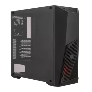 Корпус COOLERMASTER K501L, ATX, Midi-Tower, USB 3.0, черный, без БП (MCB-K501L-KGNN-SR1)