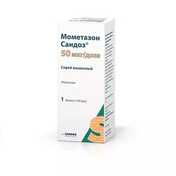 Мометазон Сандоз спрей назальный 50мкг/доза 140доз