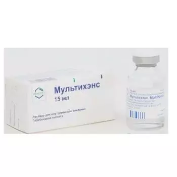 Мультихэнс раствор для в/в введ. 529мг/мл 15мл