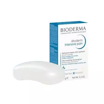 Мыло для атопичной кожи лица и тела восстанавливающее Intensive Atoderm Bioderma/Биодерма 150г