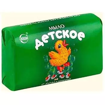 Мыло детское с экстрактом ромашки 100г
