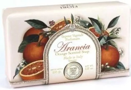 Мыло кусковое апельсин Fiori Dea/Фьери Дея 250г