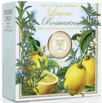 Мыло кусковое лимон и розмарин Fiori Dea/Фьери Дея 100г