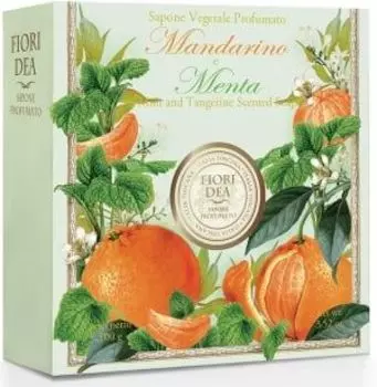 Мыло кусковое мандарин и мята Fiori Dea/Фьери Дея 100г