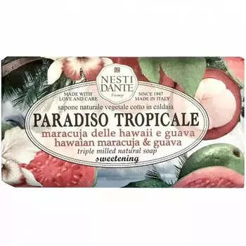 Мыло твердое туалетное гуава и маракуя Paradiso tropicale Nesti Dante/Нести Данте 250г