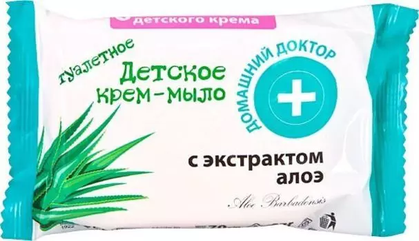 Мыло-крем детское с экстрактом алоэ Домашний Доктор 70г