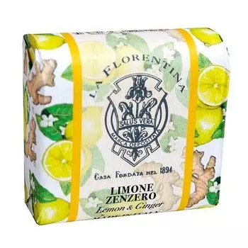 Мыло туалетное твердое Лимон и имбирь La Florentina/Ла флорентина 106г