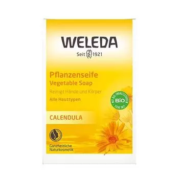 Мыло растительное детское Календула Weleda/Веледа 100г (9894)