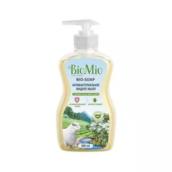 Мыло жидкое антибактериальное с эфирным маслом чайного дерева BioMio Bio-Soap fito косметик фл. 300мл
