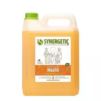Мыло жидкое Фруктовый микс Synergetic 5 л