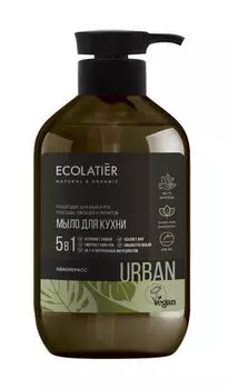 Мыло жидкое Лемонграсс кухонное, Ecolatier 600 мл