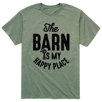 Мужская футболка The Barn Happy Place Licensed Character