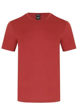 Футболка Slim Fit хлопковая BOSS