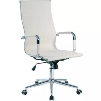 Кресло офисное Riva Chair RCH 6016-1S светлый бежевывй (Q-071)