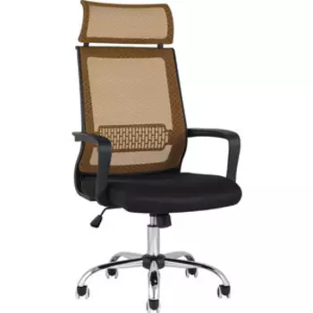 Кресло офисное TopChairs Style оранжевое