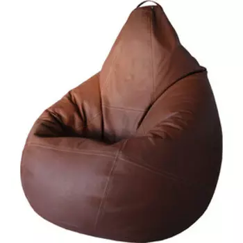 Кресло-мешок Папа Пуф Boss коричневый 3XL 150x100