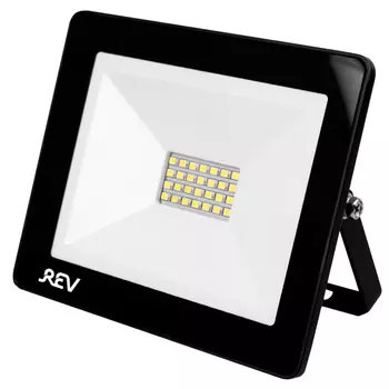 прожектор светодиодный REV Ultra Slim Profi 20Вт 4000К IP65 черный
