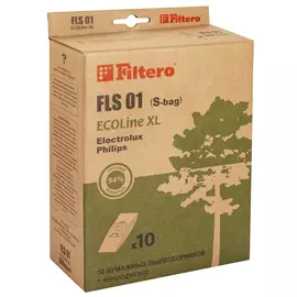 пылесборники FILTERO ECOLine XL FLS01 (S-bag)(10+фильтр)
