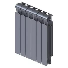 радиатор биметаллический RIFAR Monolit Титан 3/4" 500 6 секций