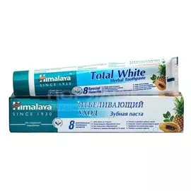 Зубная паста Himalaya, Total White Отбеливающий уход, 50 мл