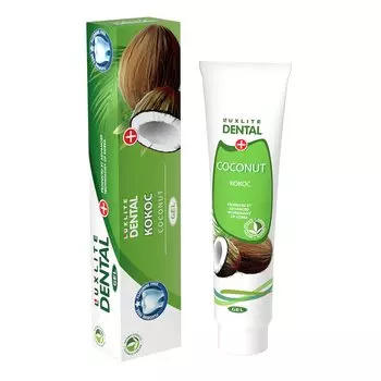 Зубная паста Luxlite Dental, Mix Кокос, 83 г, гелевая