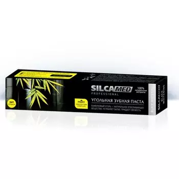 Зубная паста Silca, Proffessional Black Whitening, 75 г
