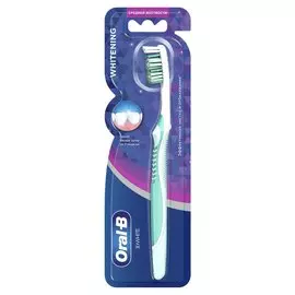 Зубная щетка Oral-B, 3D White Отбеливание, средней жесткости, 0051021049