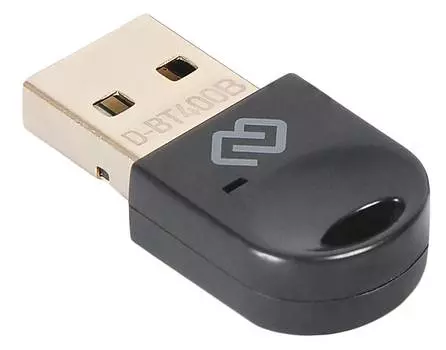 Адаптер Bluetooth Digma D-BT400B черный